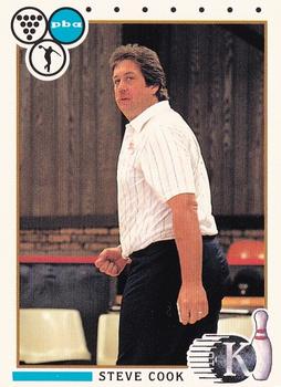 1990 Collect-A-Card Kingpins #36 Steve Cook Front